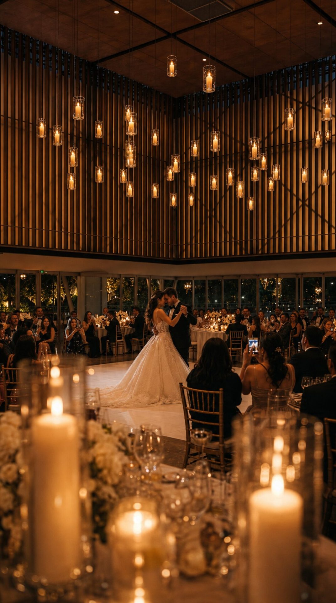 Caja de Madera ambientada para una boda