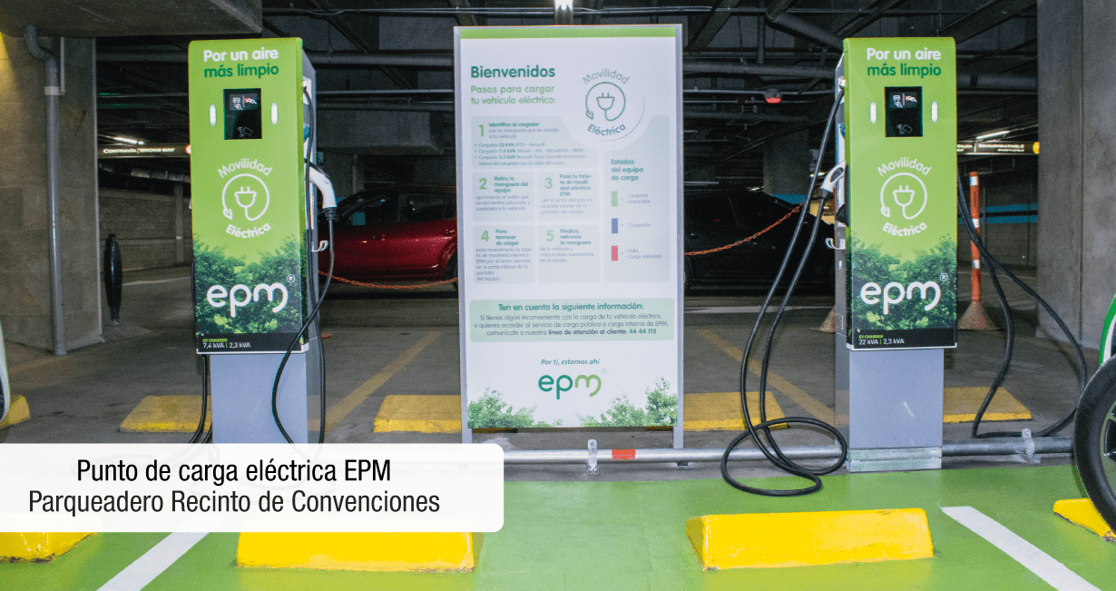 Punto de carga electrica EPM